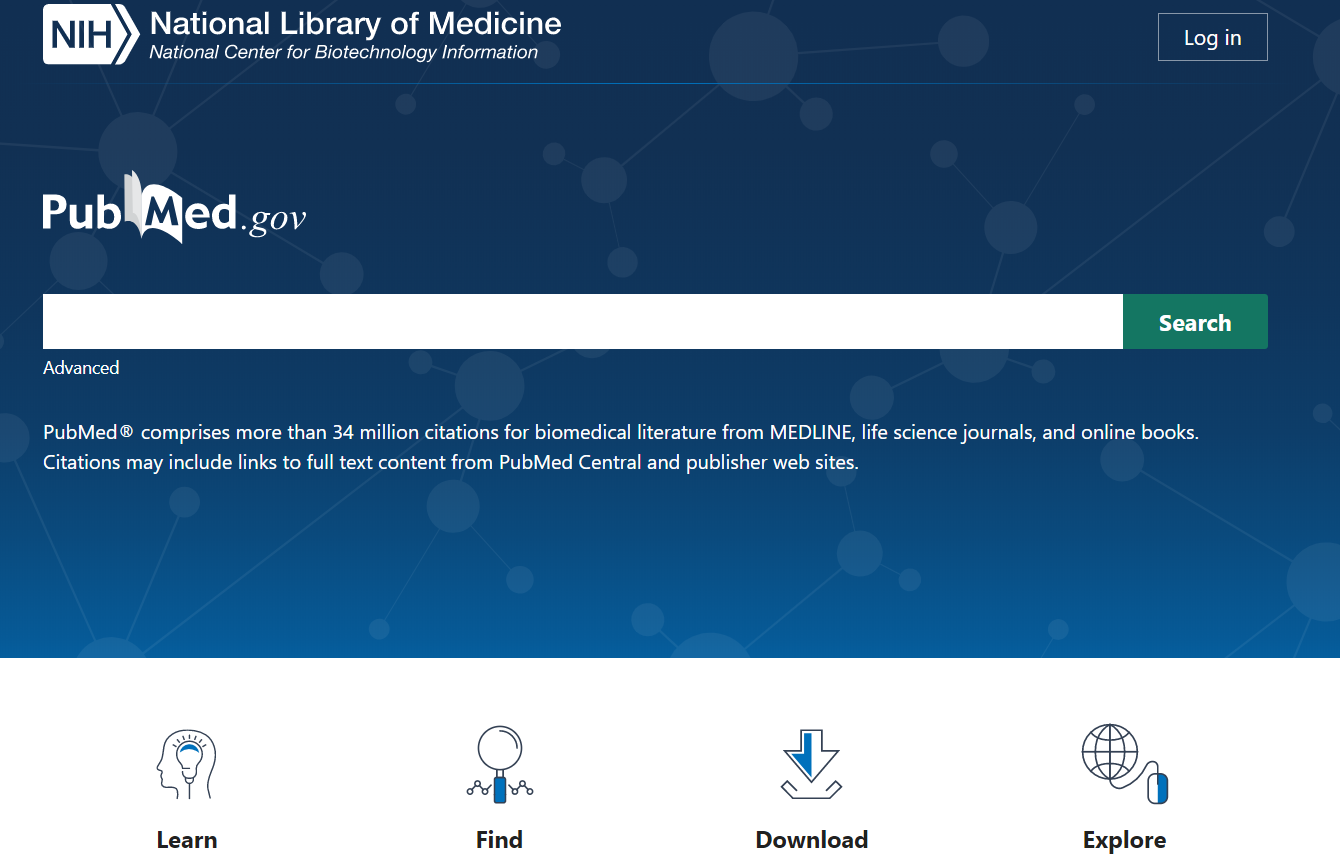pubmed官网